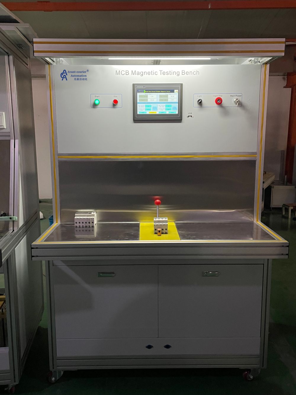 Test bench for Instantaneous operating characteristics of miniature circuit breaker (9)